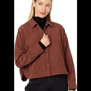 like new cropped shirt jacket